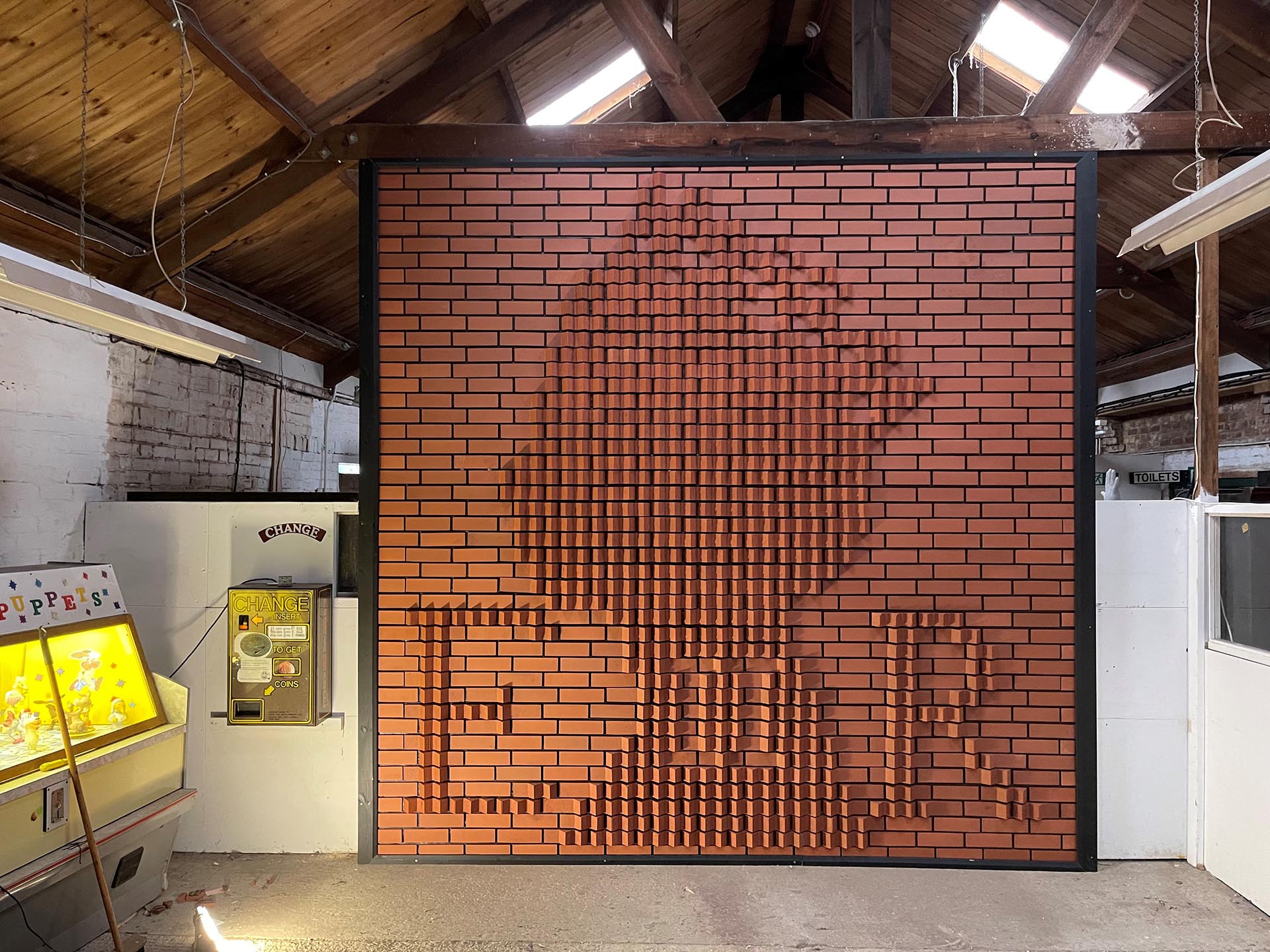 A tribute to our late Queen in Brixel bricks