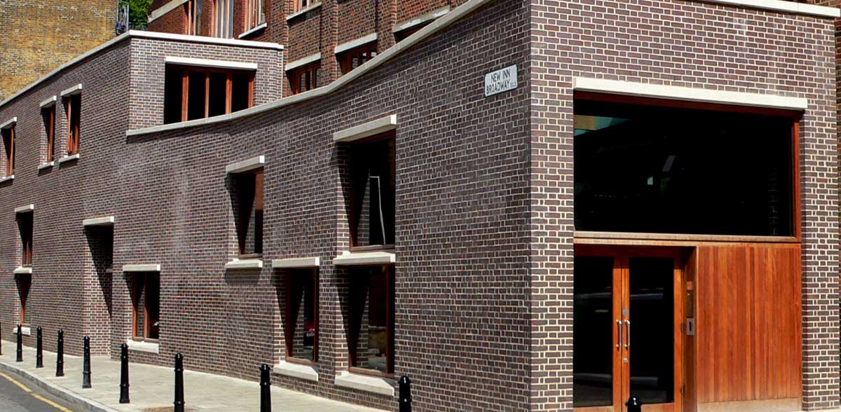 Ketley Brown Brindle bricks at the Amnesty International building in London