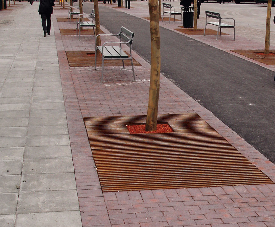 Malmo Sweden Brown Brindle pavers