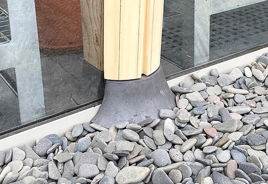 bespoke clay feet made from 3d prints at Maggies Manchester