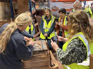factory tour at Ketley