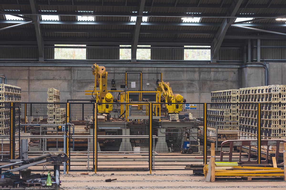 new setting and sorting line for tiles and quarry tiles Photography Photo Credit Rob Hill72