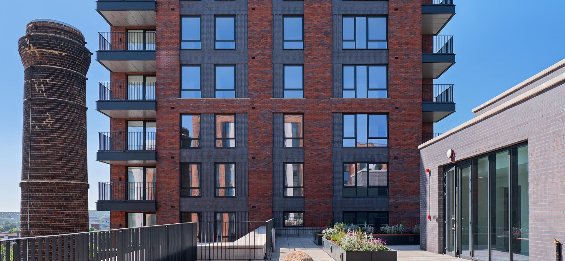 wavy bricks at Glengall Rise add detail and interest to the brickwork